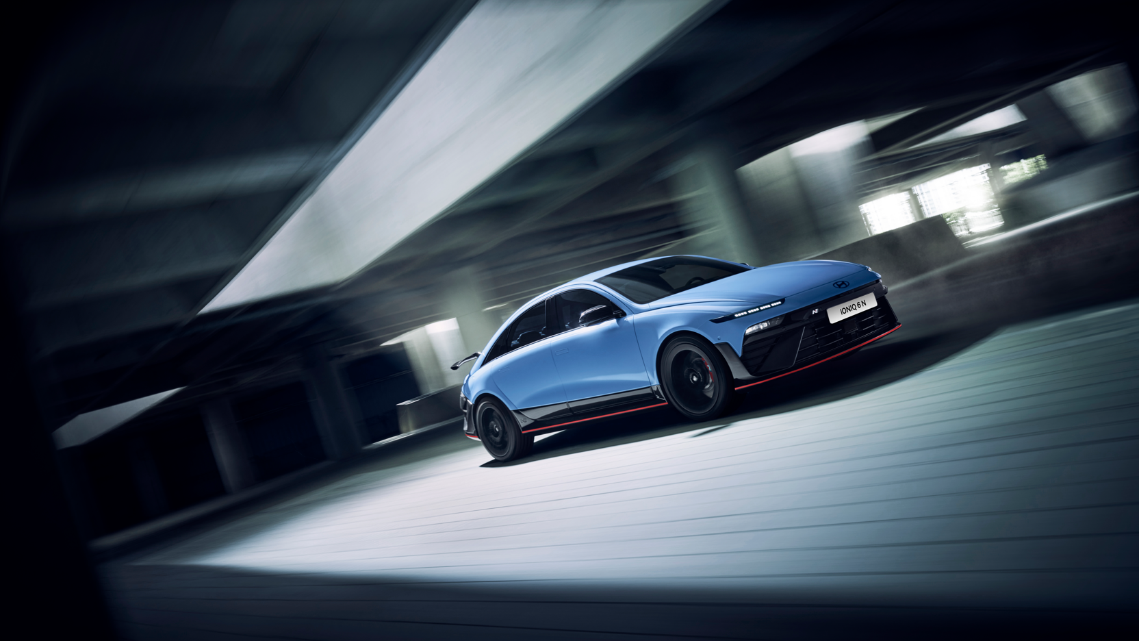 03 IONIQ 6 N Driving Front Quarter (1)