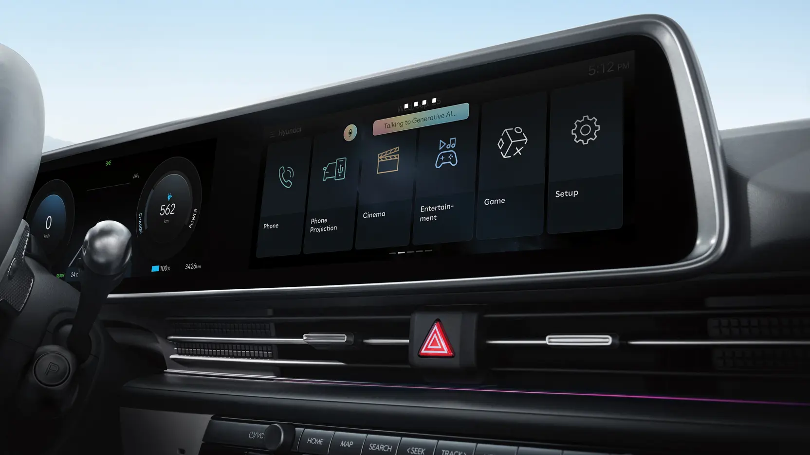 Hyundai IONIQ6 Interior AI