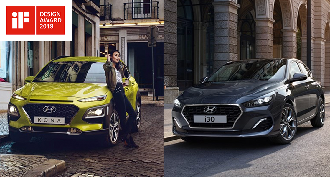 iF Design Award - Hyundai KONA & i30 Fastback