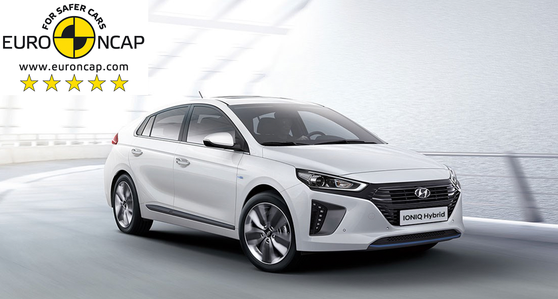 5 EURO NCAP Sterne - Hyundai IONIQ