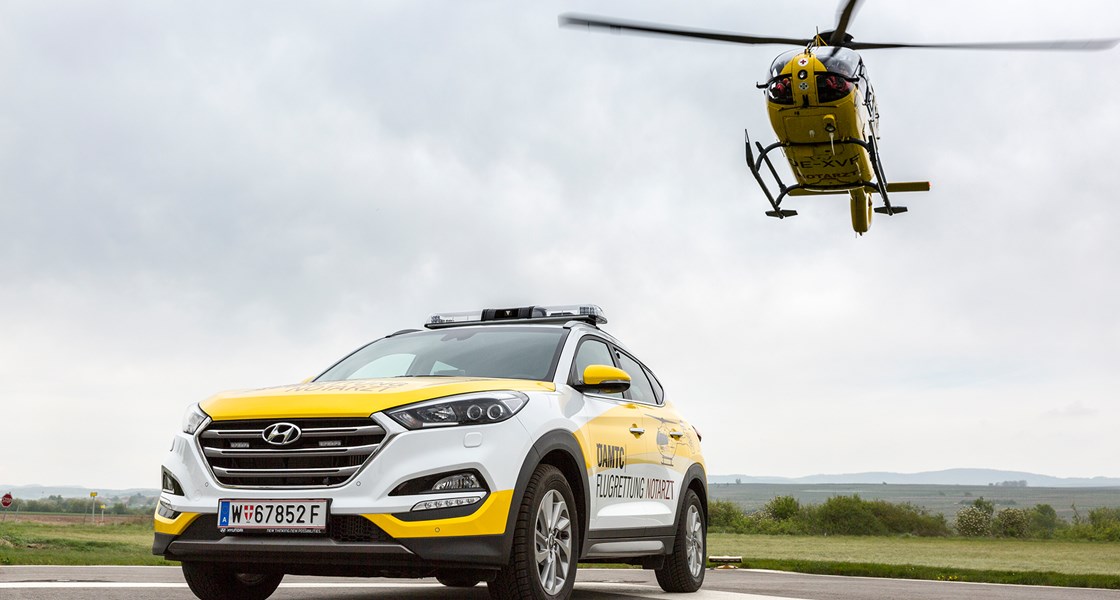 ÖAMTC Flugrettung - Hyundai Tucson