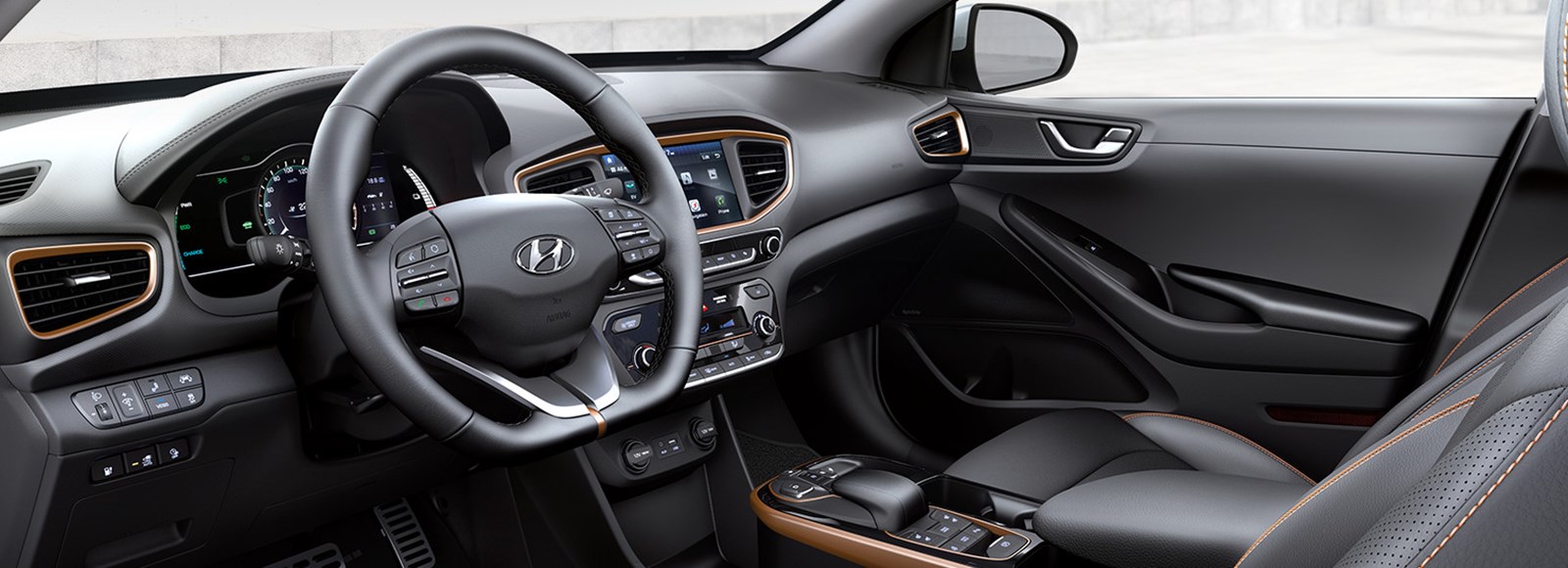 ioniq hybrid panorama innen