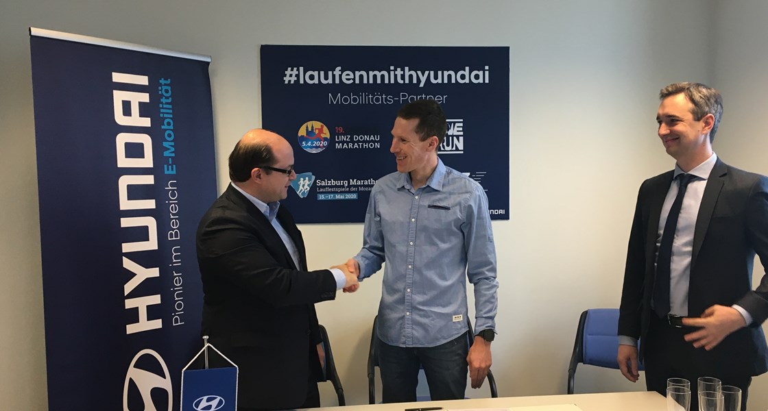 Peter Herzog als Hyundai Markenbotschafter