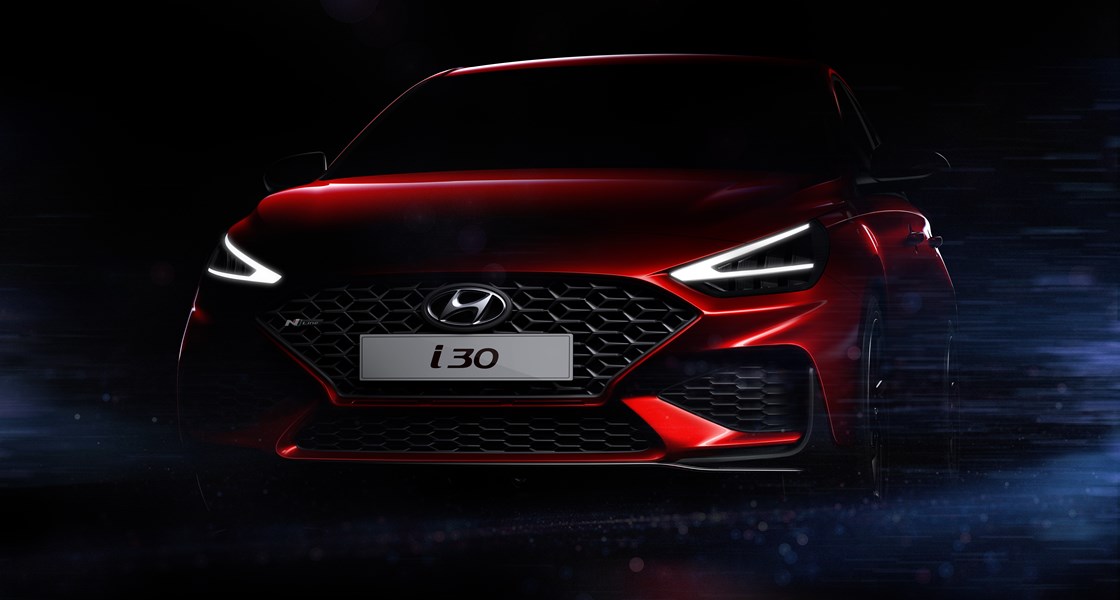 Erstes Teaser-Bild des Hyundai i30 Facelift