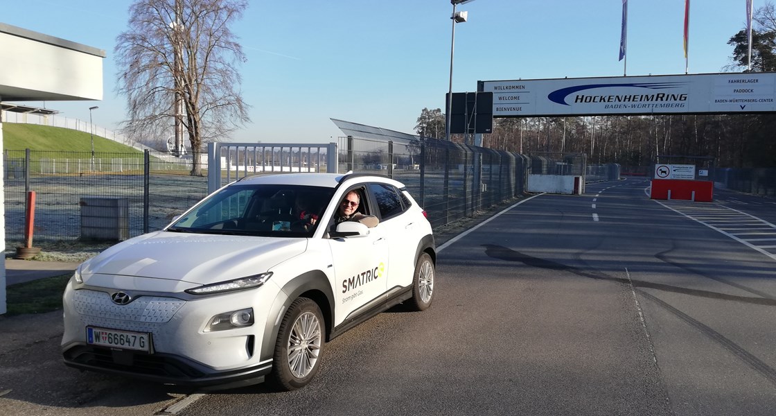Firma Smatrics sehr zufrieden mit dem KONA Elektro