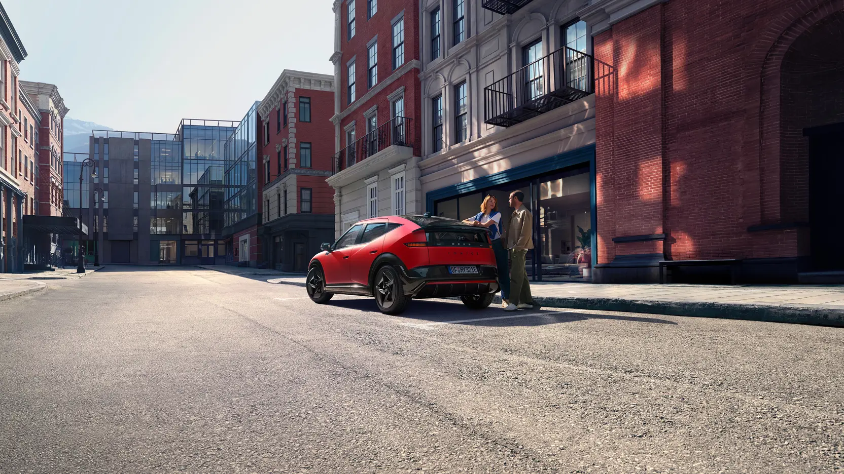 Hyundai IONIQ 3 Exterior Rear 2 Three Quarter Rear