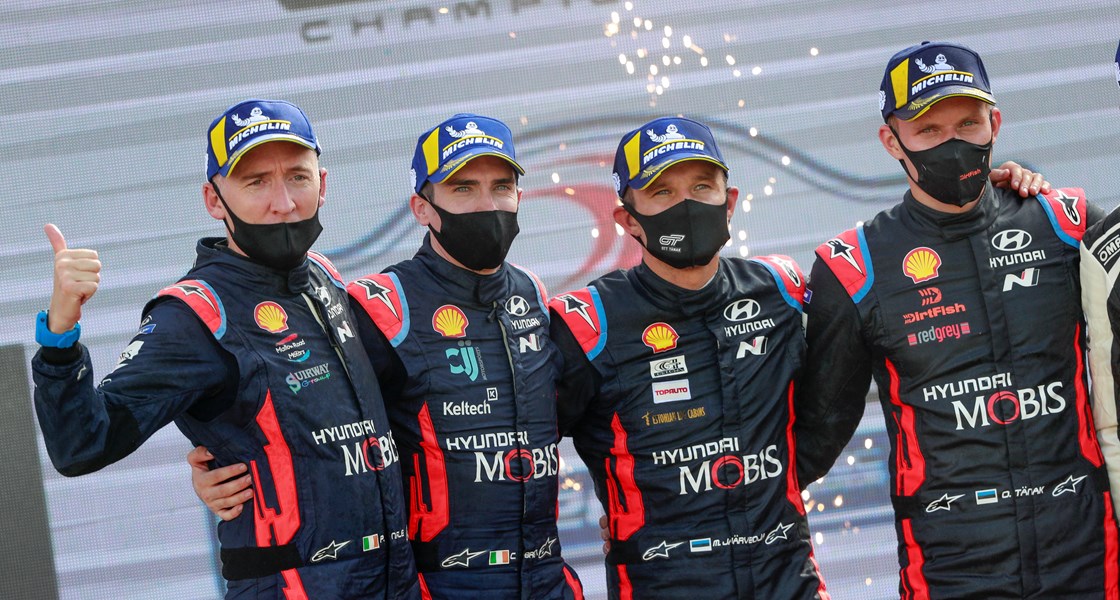 Doppelsieg für Hyundai bei der Rallye Estland