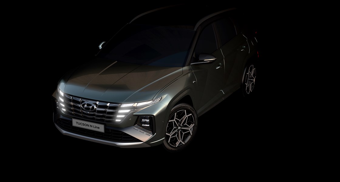 Hyundai zeigt erste Bilder des sportlichen Tucson N Line