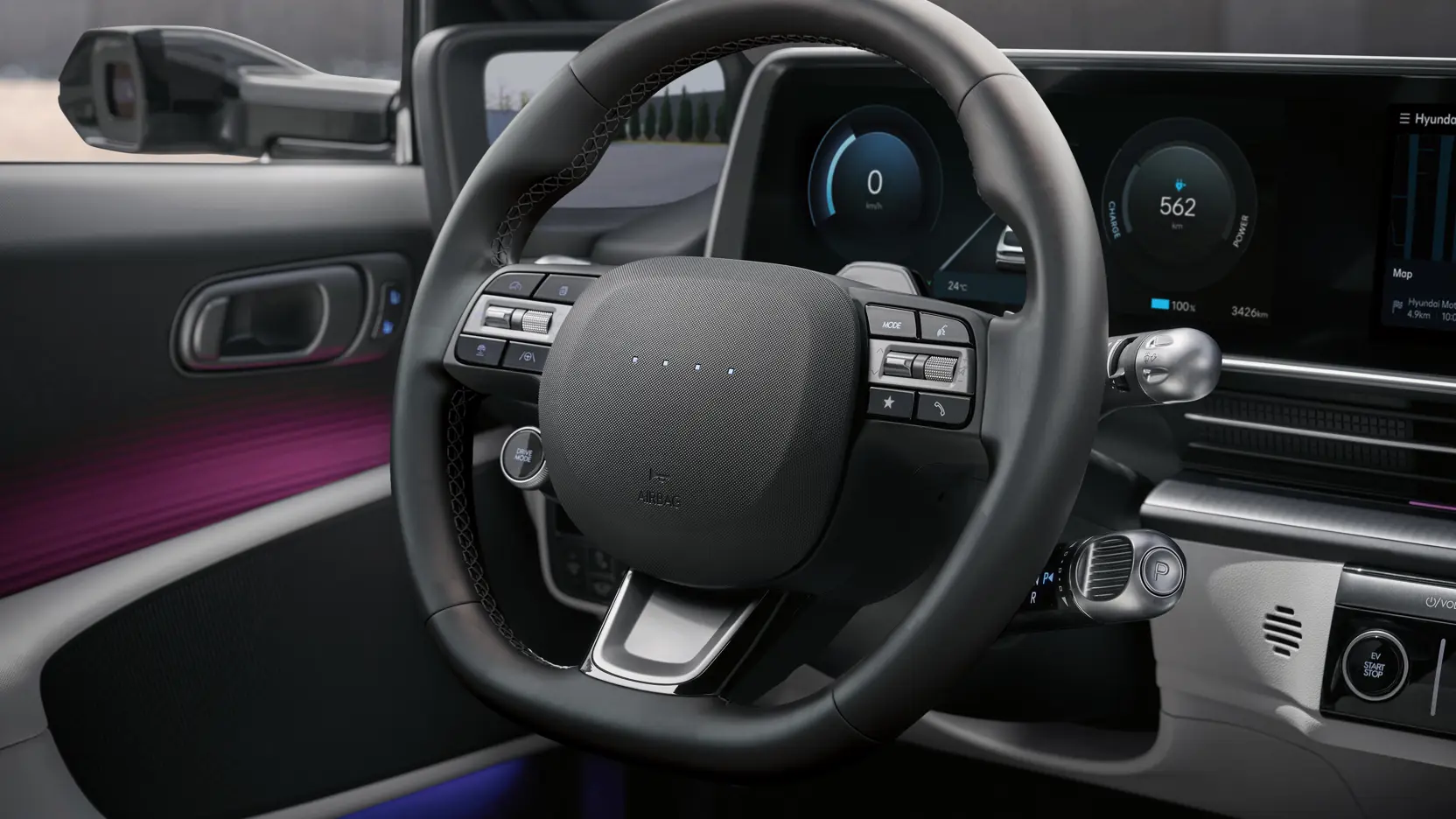 Hyundai IONIQ6 Interior PIXEL LIGHTS