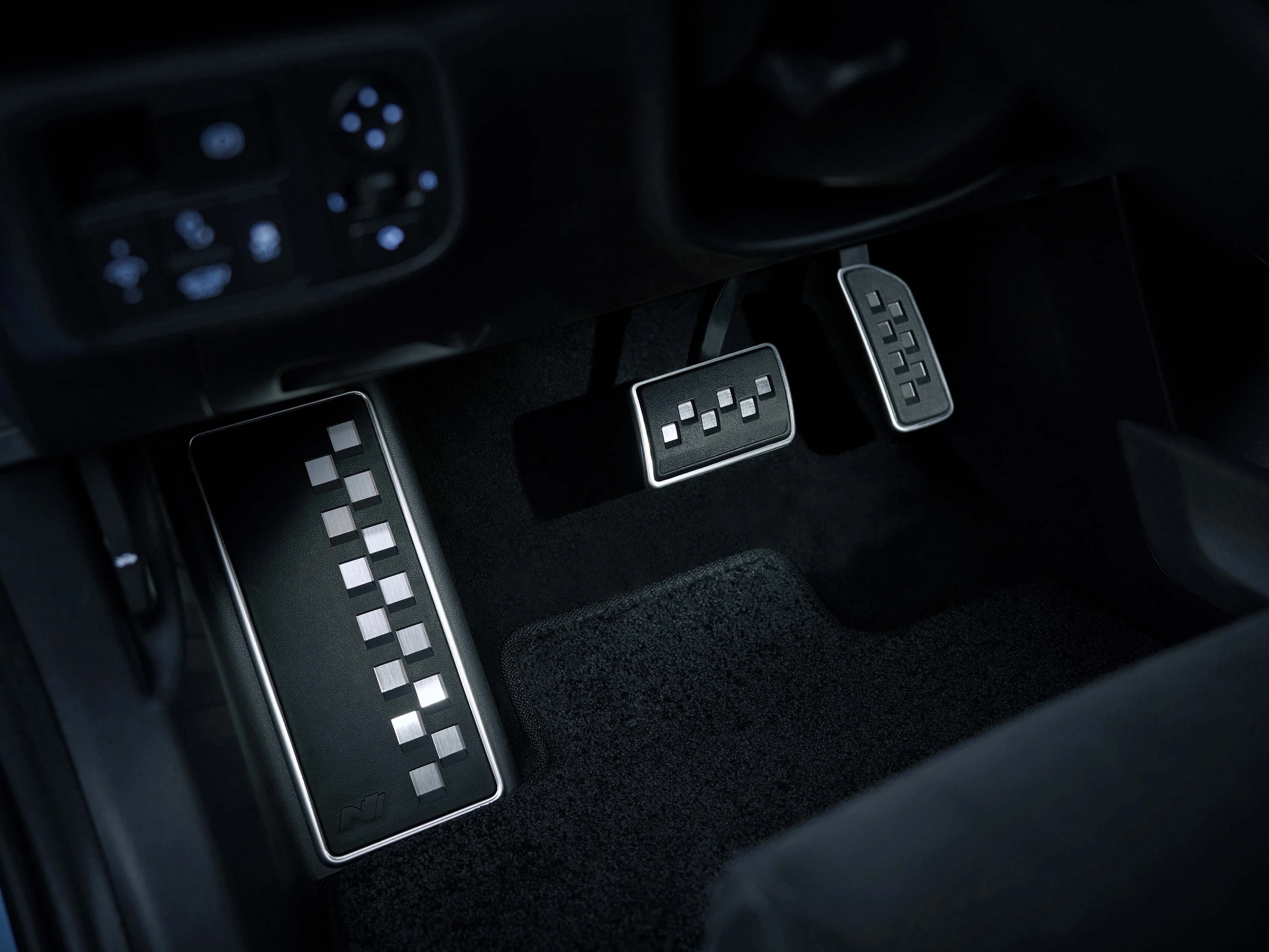 Hyundai IONIQ 6N Interior Metal Pedal Footrest CE N Built In Metal Pedal Footrest
