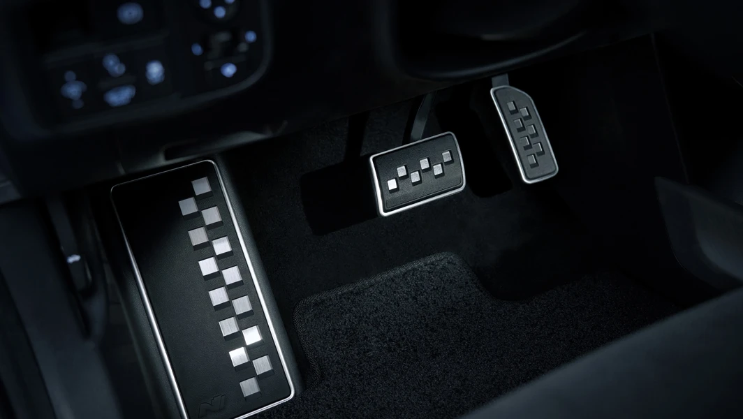 Hyundai IONIQ 6N Interior Metal Pedal Footrest CE N Built In Metal Pedal Footrest