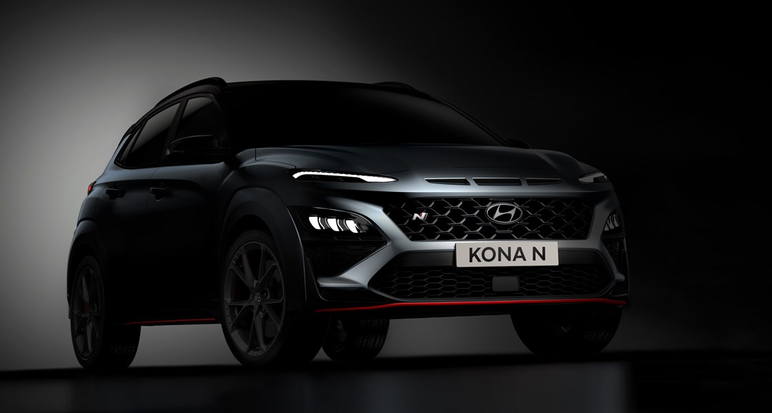 Hyundai enthüllt ersten Eindruck vom neuen KONA N