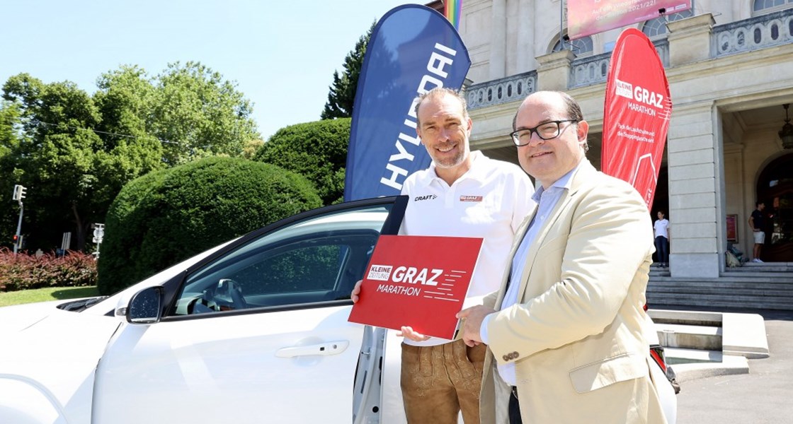 Hyundai als Partner des Graz Marathon 2021