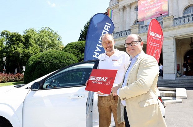 Hyundai als Partner des Graz Marathon 2021