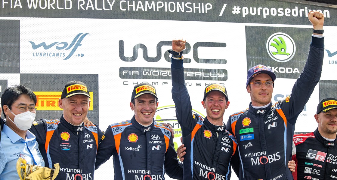Ypres Rallye Belgien: Doppelsieg für Hyundai