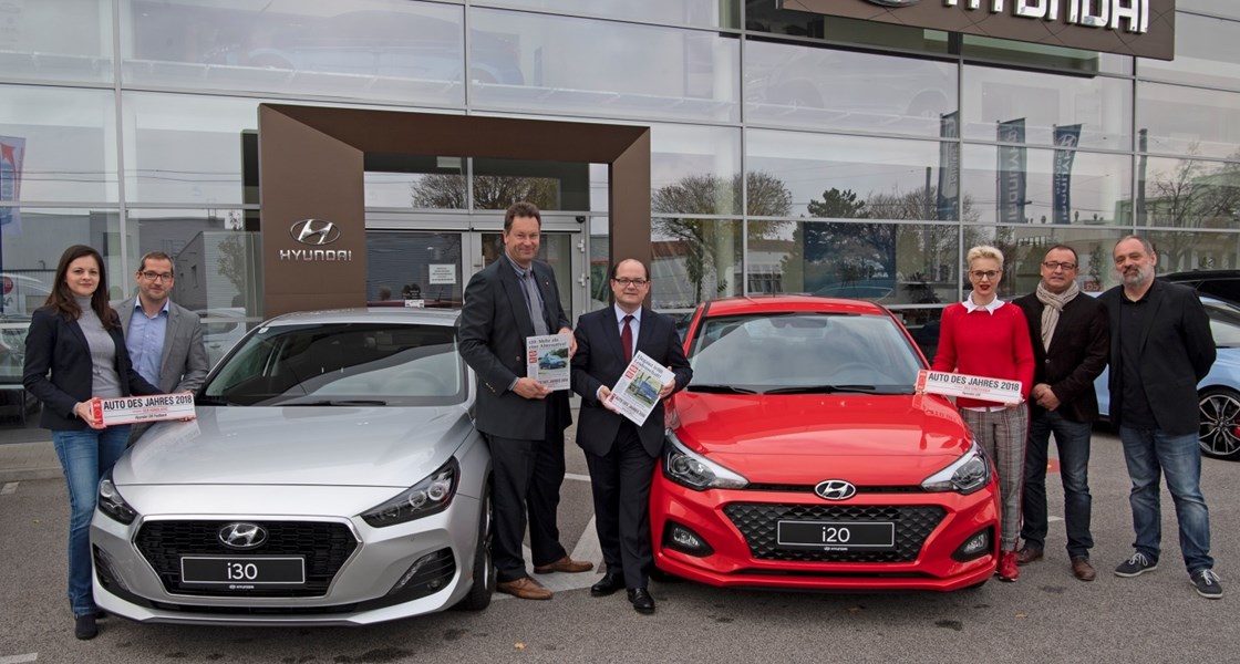NÖN Autowahl 2018 - Hyundai i20 & i30 Fastback