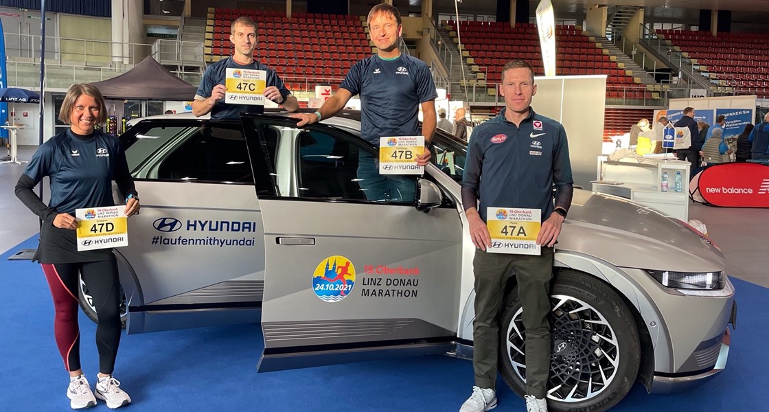 Hyundai bei den Marathon-Veranstaltungen in Graz & Linz 2021