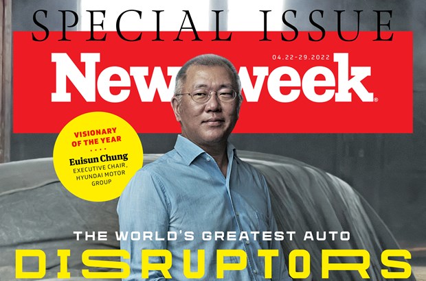 Euisun Chung, Vorstandsvorsitzender der Hyundai ist „Visionär des Jahres"