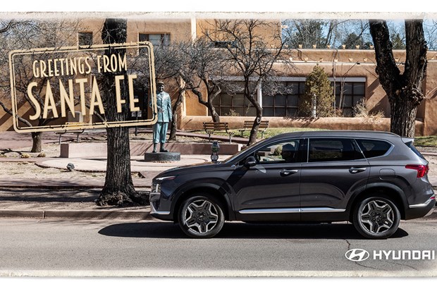 A postcard from Santa Fe: Hyundai SANTA FE wandert durch den felsigen Südwesten Amerikas