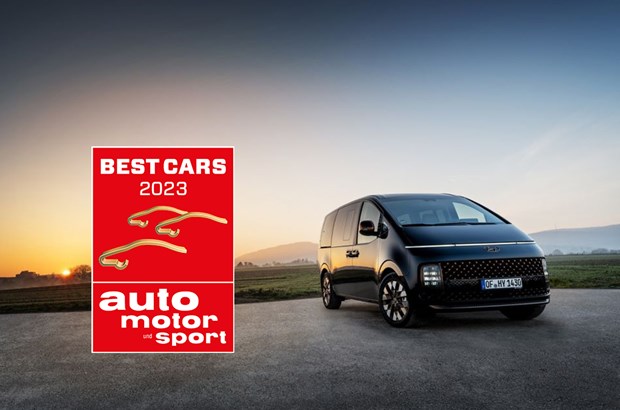 Hyundai STARIA:  Erfolg beim „Best Cars“-Award