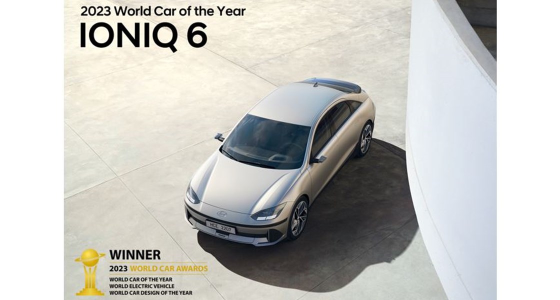 Hyundai IONIQ 6: World Car Of The Year -  World Electric Vehicle - World Car Design of the Year