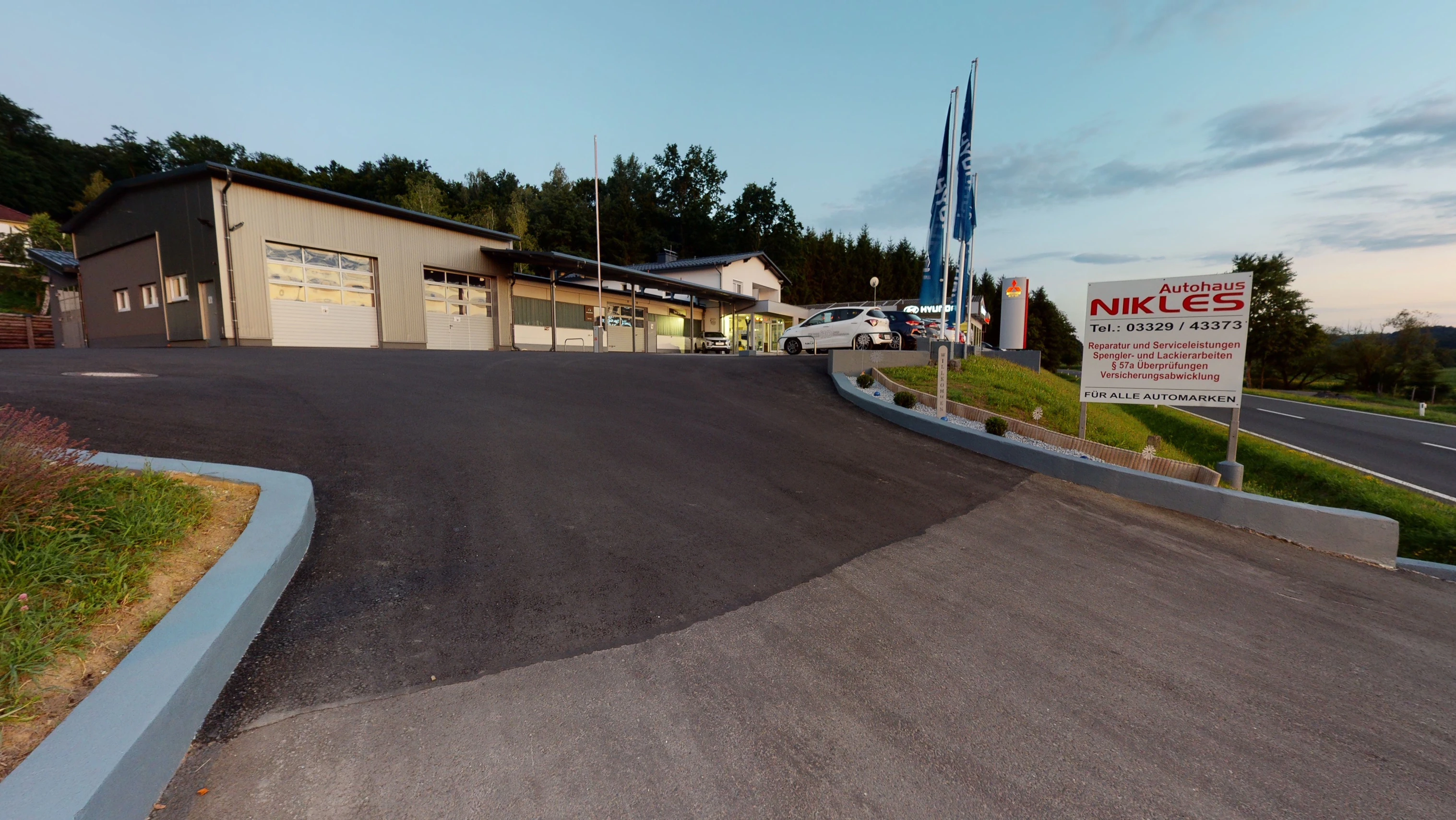 Betrieb von au&#xDF;en