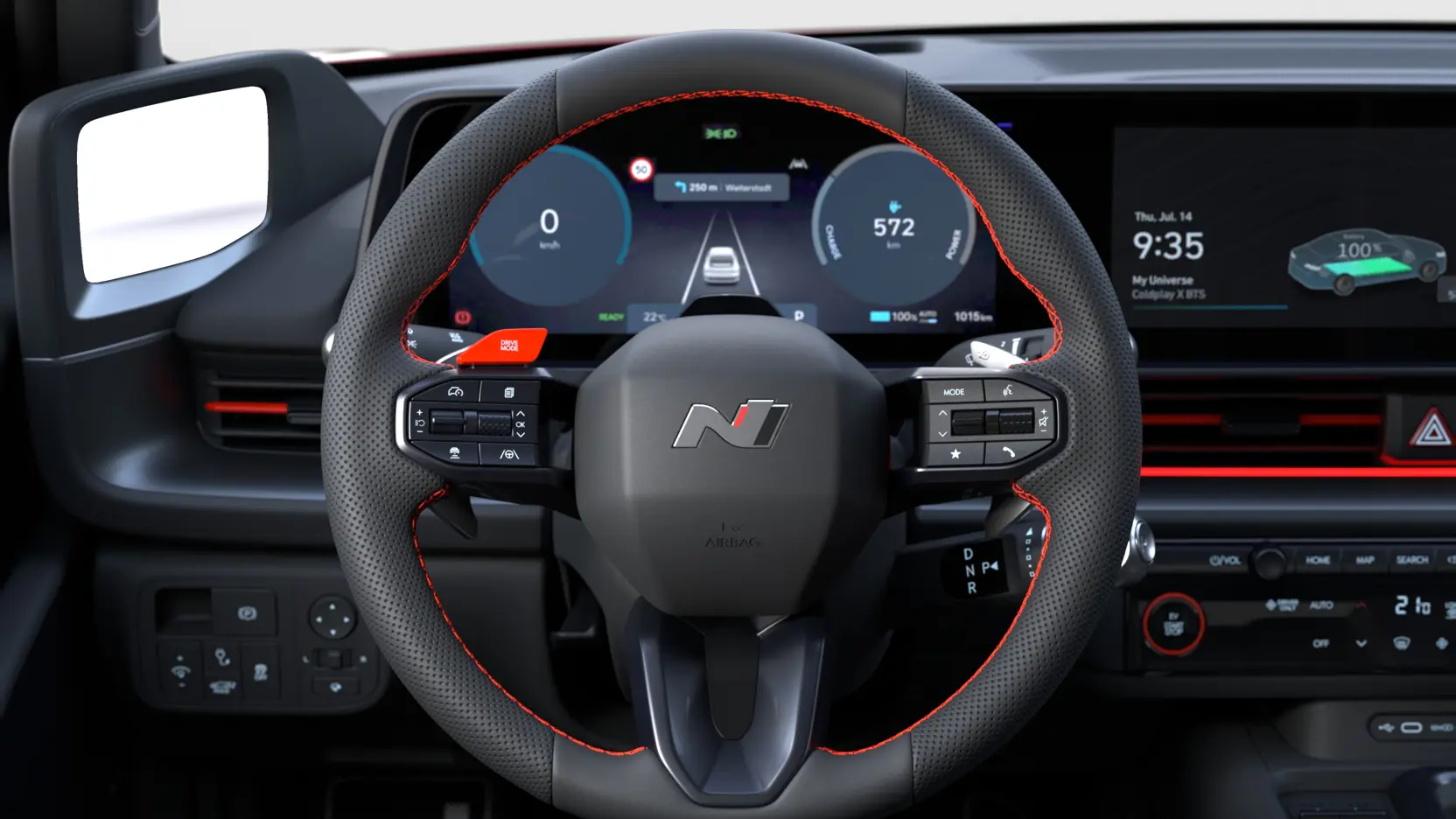 HME CE FL NLINE PI SHOT19 Steering Wheel
