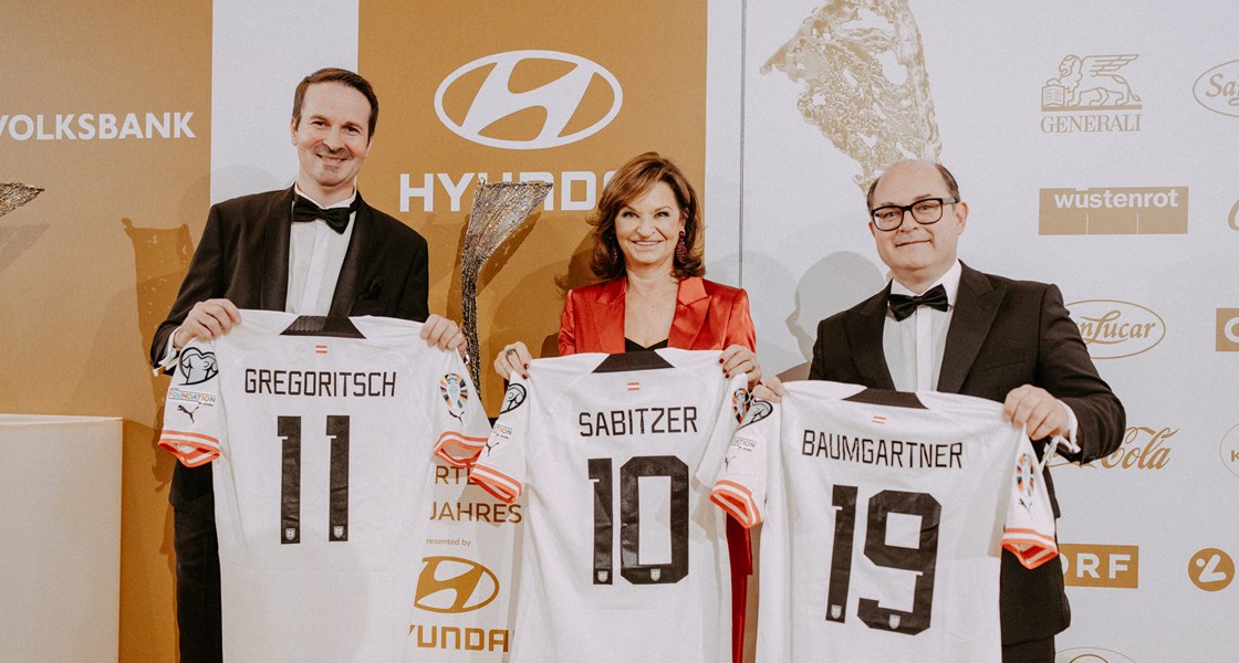 Hyundai fährt mit Sporthilfe und dem ÖFB auf Fußball ab: Charity-Trikot-Auktion der Superlative