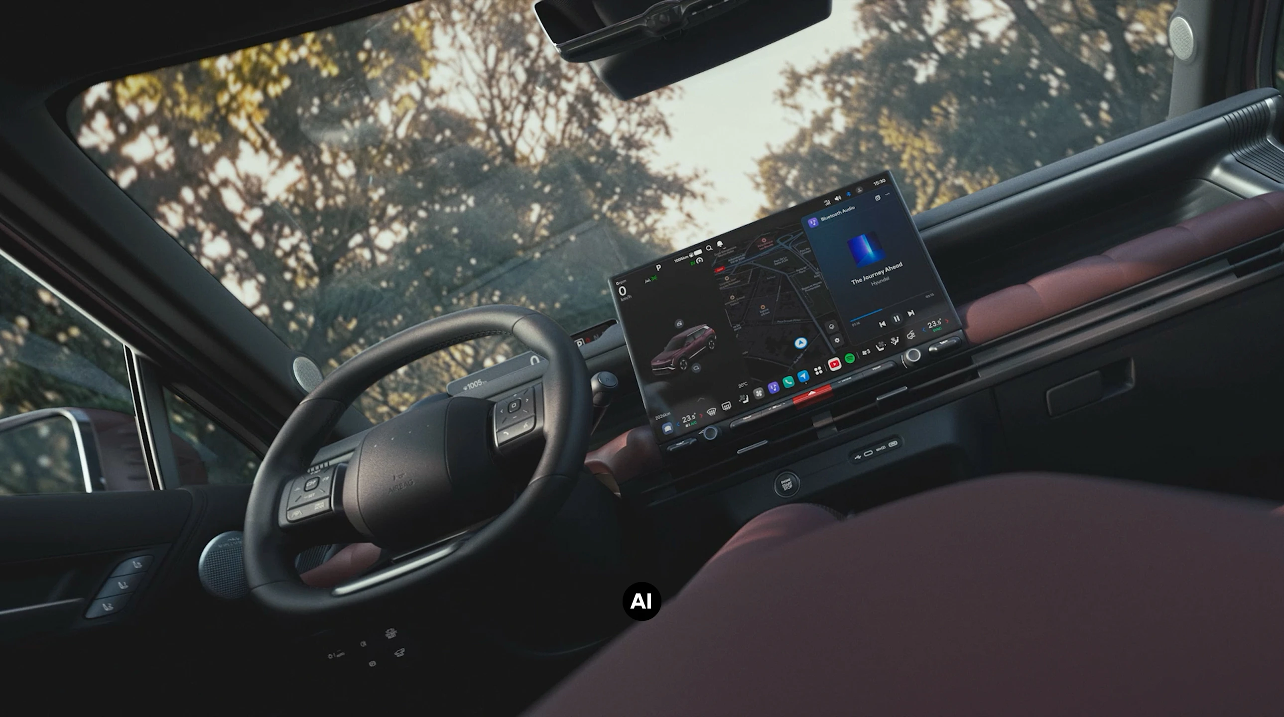 Hyundai TUCSON Interior Pleos Connectivity AI