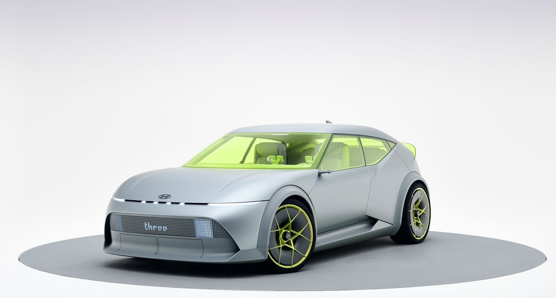 Hyundai präsentiert das vollelektrische Konzept THREE auf der IAA Mobility 2025