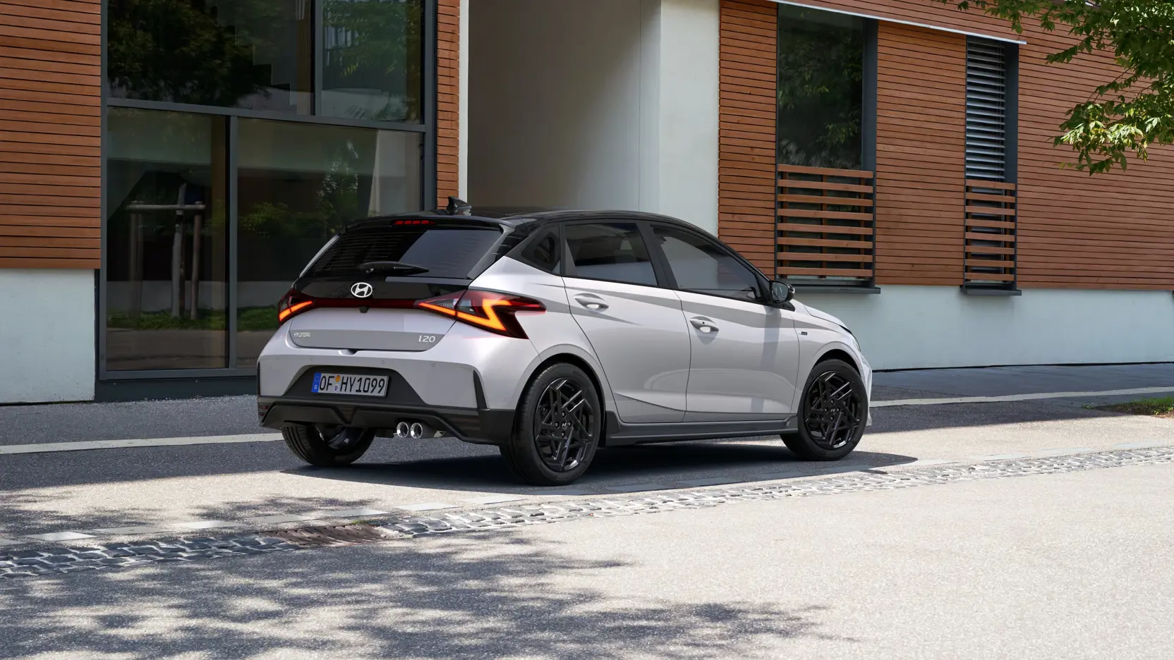 hyundai i20 N Line Heckansicht