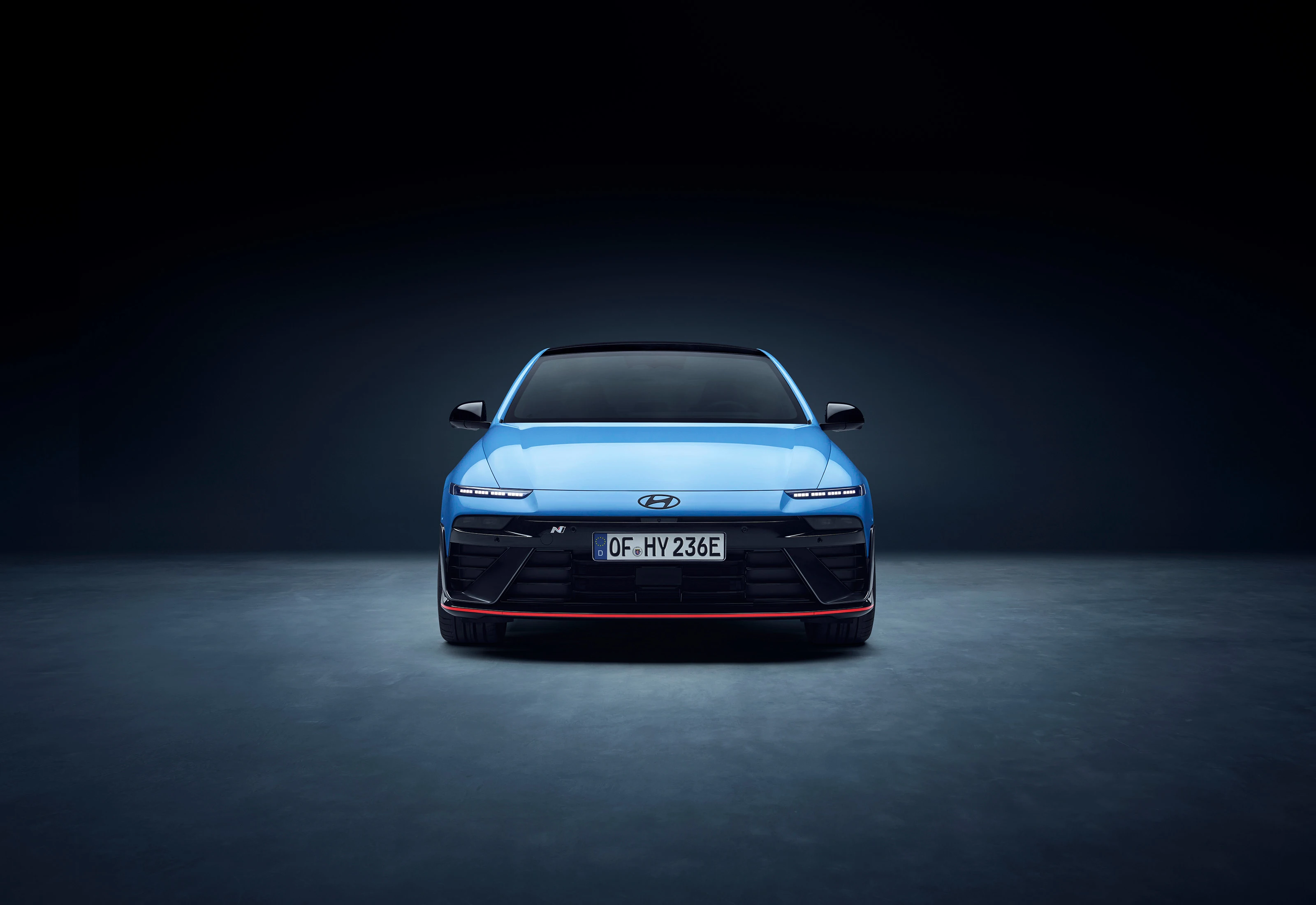 Hyundai IONIQ 6N Exterior Front 09 IONIQ 6N Studio Front