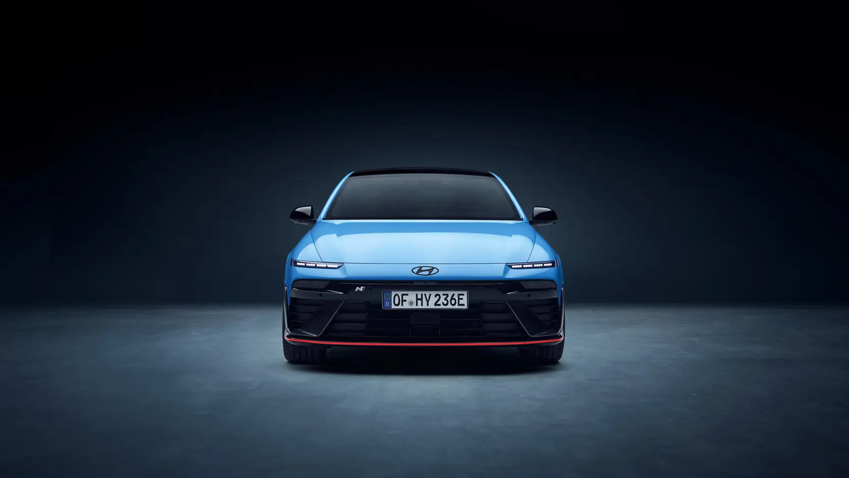 Hyundai IONIQ 6N Exterior Front 09 IONIQ 6N Studio Front
