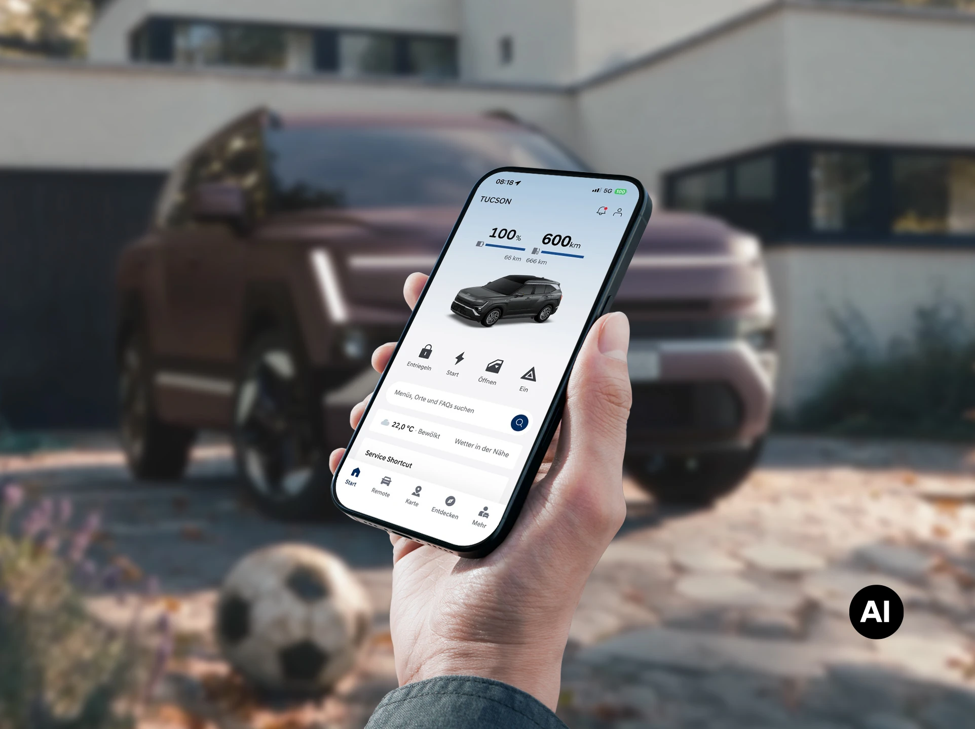 Hyundai TUCSON Myhyundai App AI