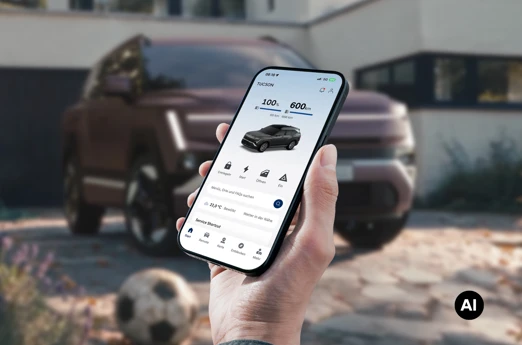 Hyundai TUCSON Myhyundai App AI