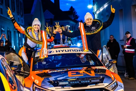 Siegerfoto Rebenland Rallye 2026 Ostlander Wagner (2)