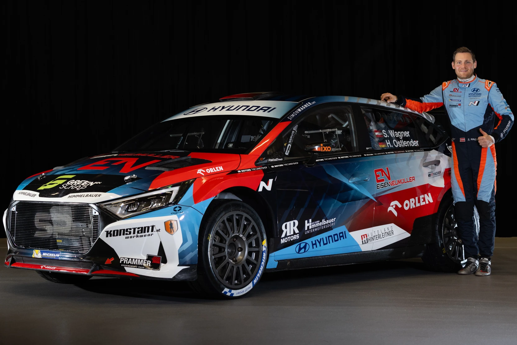 Simon Wagner präsentiert das neue Design 2026 für seinen Hyundai i20 N ...