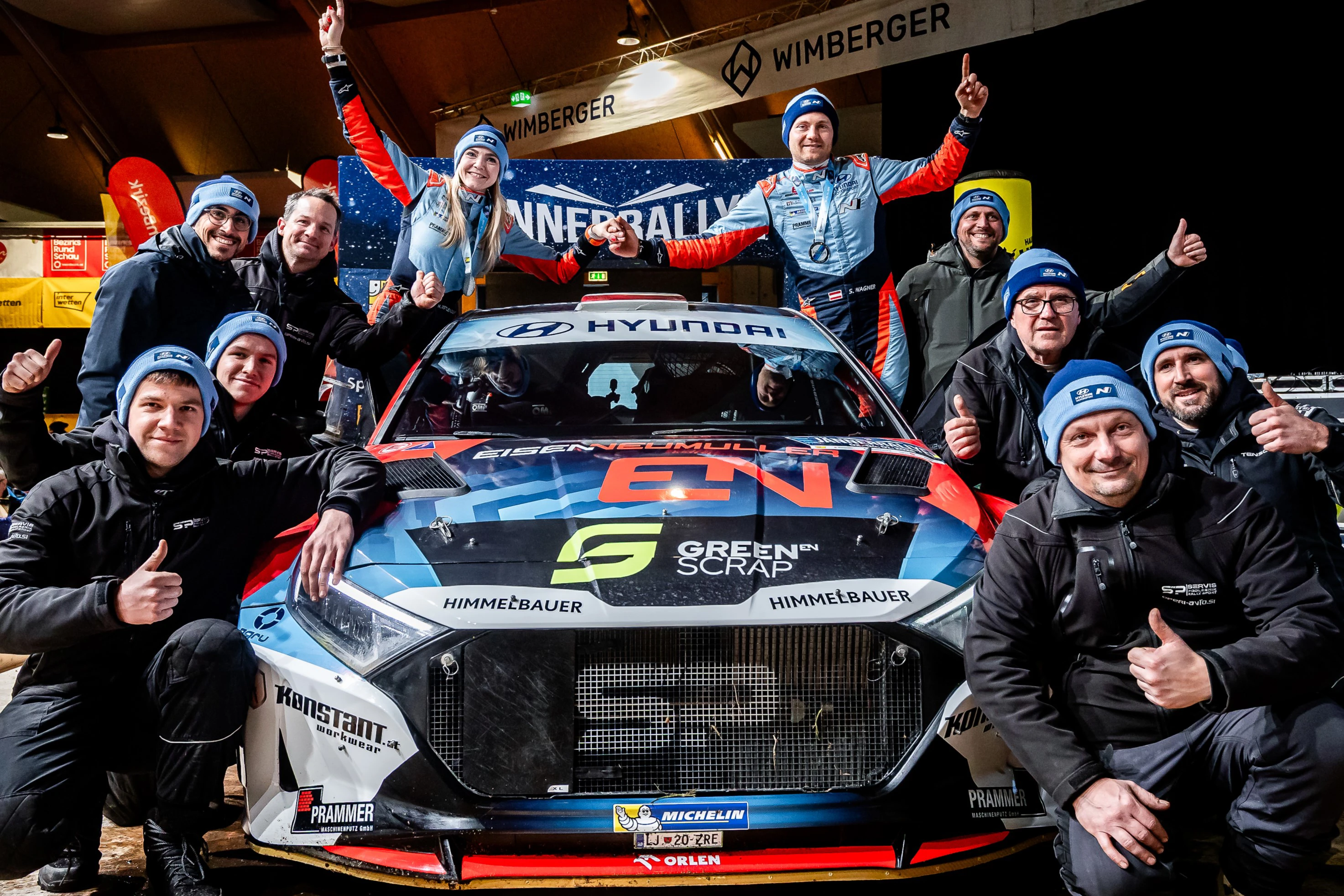 Jännerrallye2026 Teamwagner I20nrally2