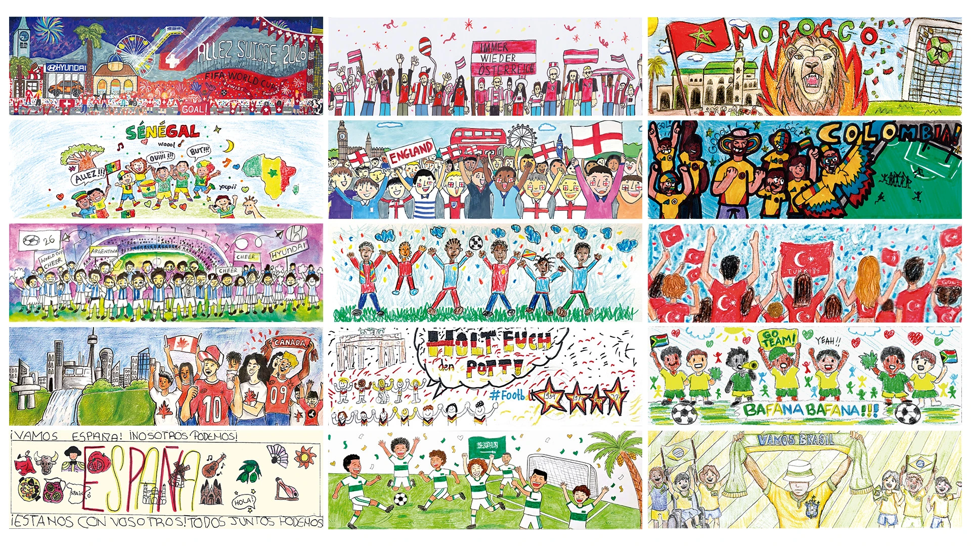 Hyundai FIFA Kids Drawings