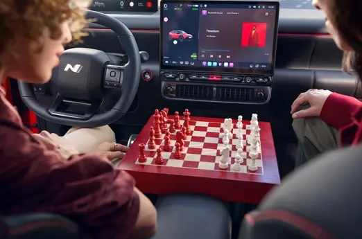 Hyundai IONIQ 3 Interior Centre Console 16 Interior Chess
