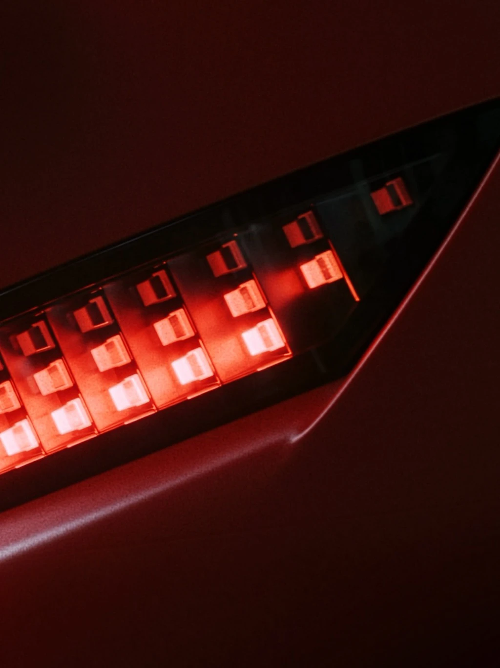 Hyundai IONIQ 3 Rear Lights Close Up Teaser 2 Retouch