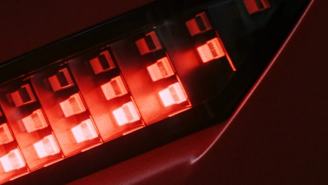 Hyundai IONIQ 3 Rear Lights Close Up Teaser 2 Retouch