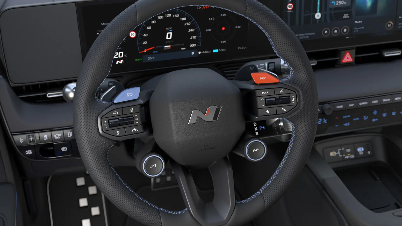 HME NE N Shot 36 Steering Wheel Side Angle