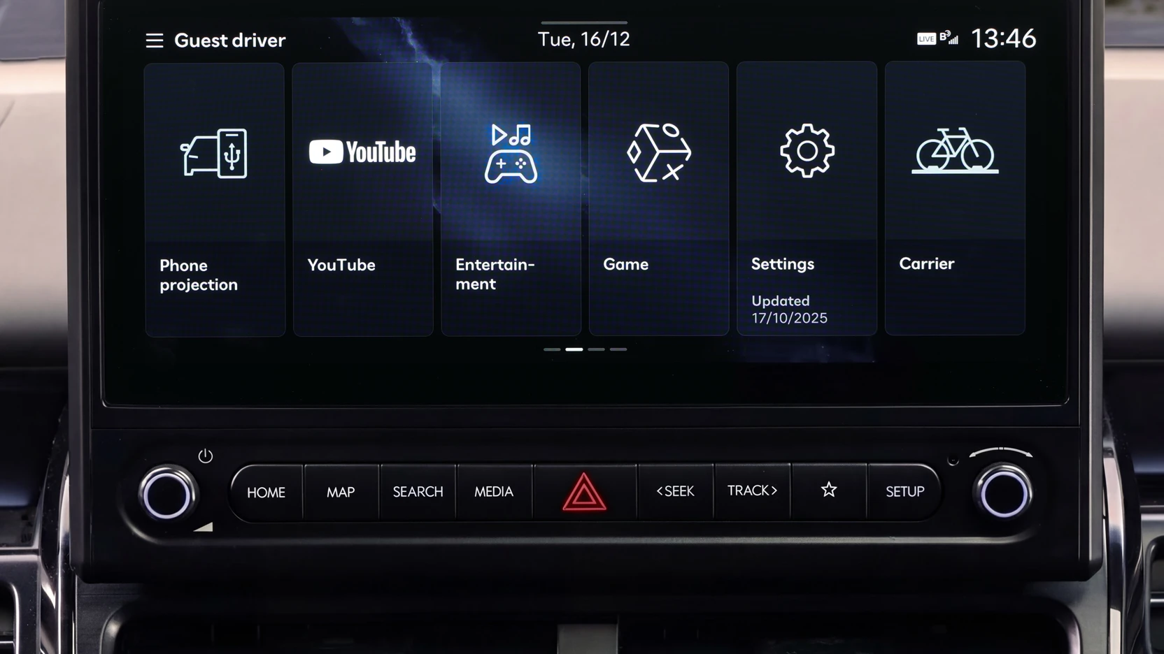 Hyundai STARIA Electric Apple Carplay Android Auto 4X3