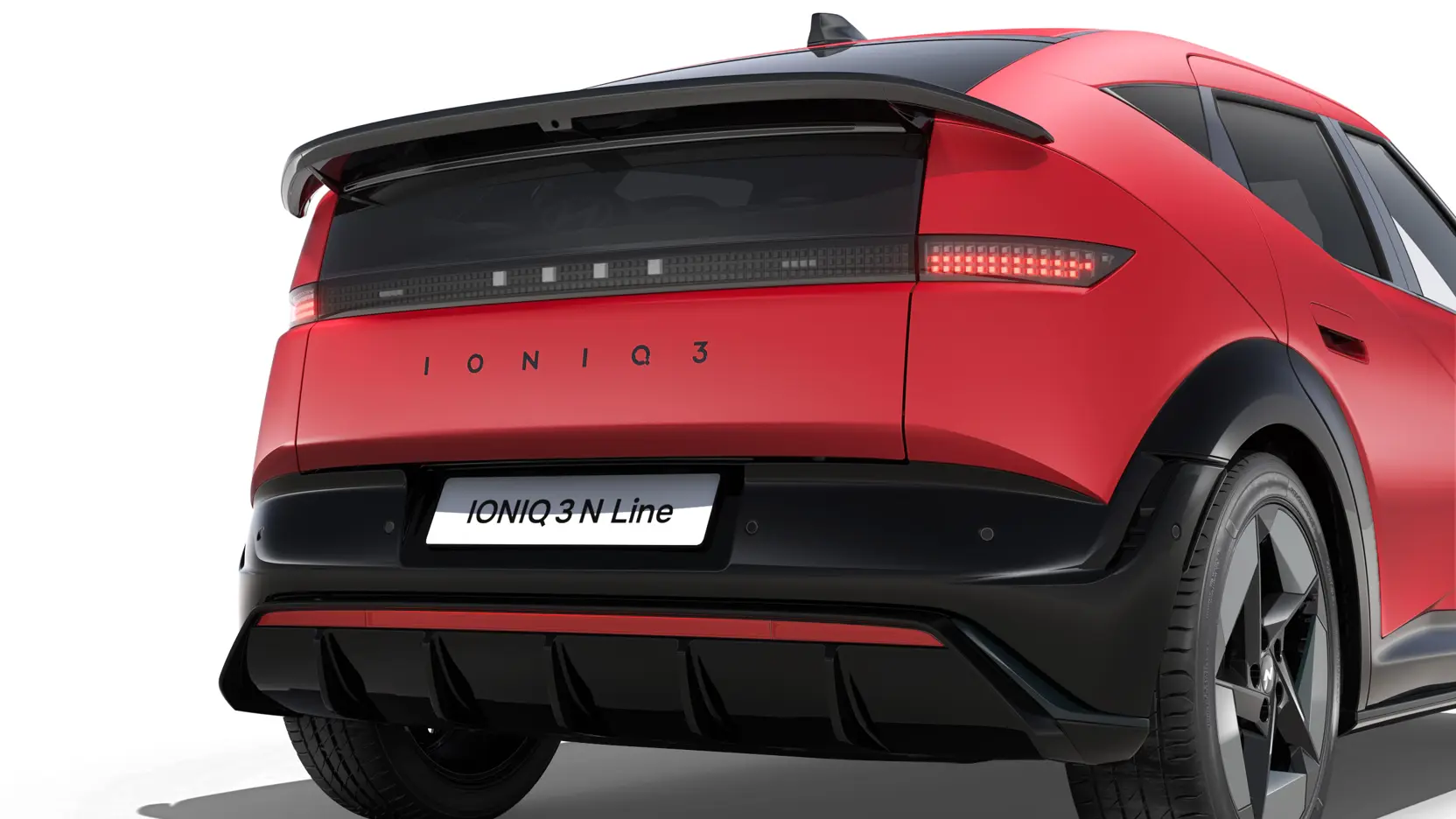 Hyundai IONIQ 3 PI Nline MY27 EXT SHOT011 Reardiffuser