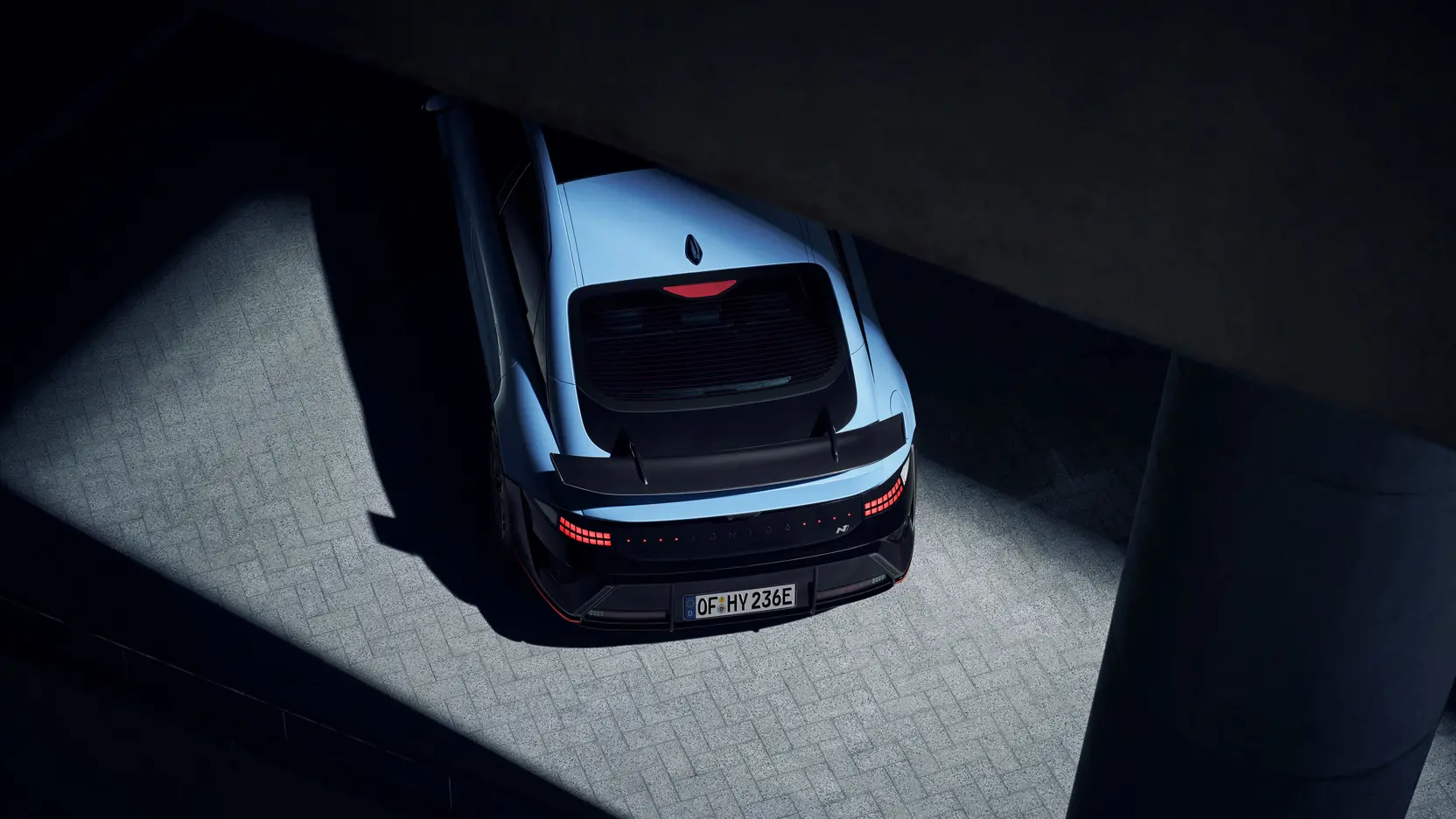 Hyundai IONIQ 6N Exterior Rear Wing Detail 05 IONIQ 6N Rear Wing