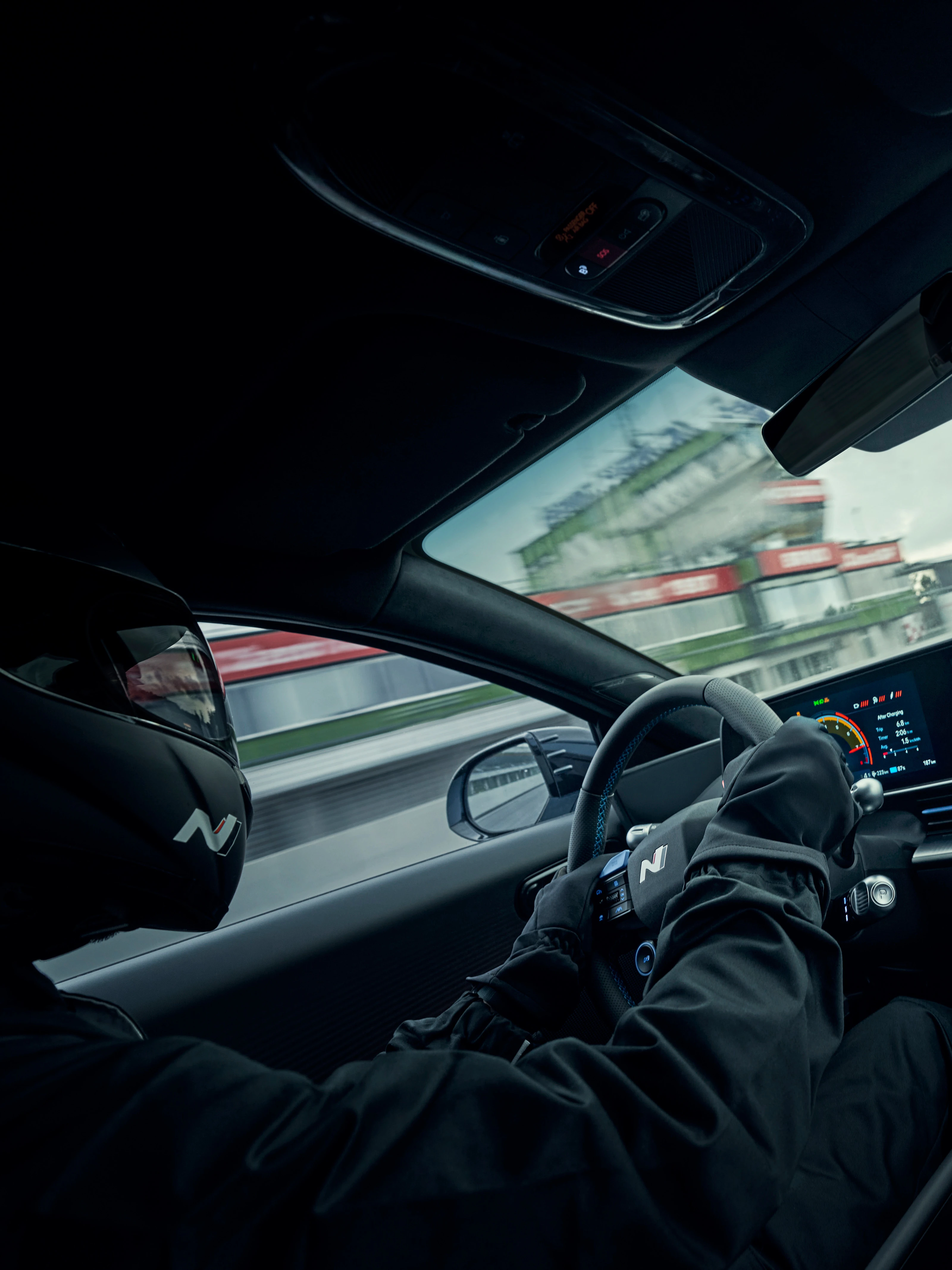 Hyundai IONIQ 6N Interior Cockpit Driving 23 IONIQ 6N Interior Driving