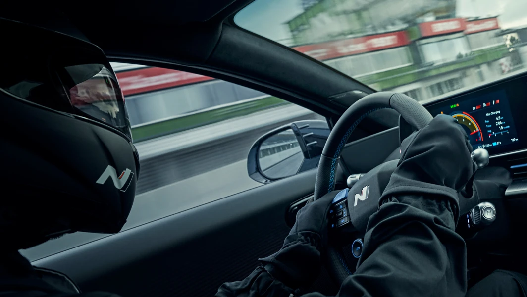 Hyundai IONIQ 6N Interior Cockpit Driving 23 IONIQ 6N Interior Driving