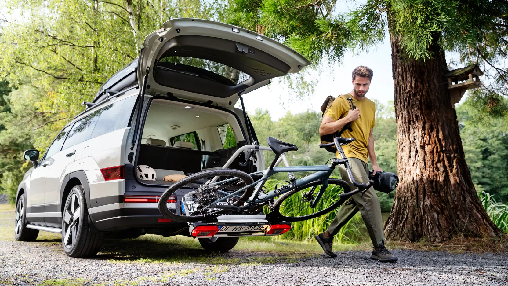 Heckfahrradträger Sommer Imagebild