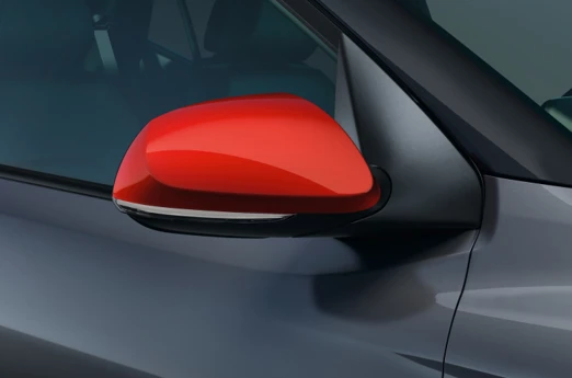 i10 Spiegelkappen-Set, tomatenrot